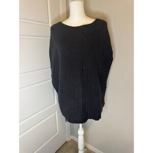 J. JILL (PUREJILL) Size XS Knitted Sweater Sleeveless Dark Gray NWT RETAIL $99